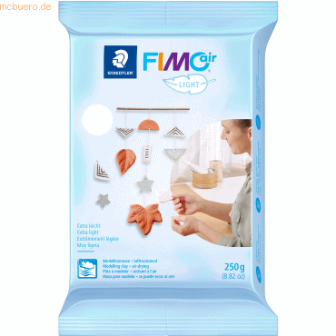 12 x Staedtler Modelliermasse Fimo air light weiß 250g 12 x Staedtler Modelliermasse Fimo air light weiß 250g von Staedtler