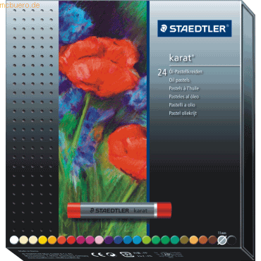 6 x Staedtler Ölpastellkreide Karat 24-er Etui von Staedtler