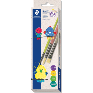 12 x Staedtler Pinselset Noris 3 Stück 12 x Staedtler Pinselset Noris 3 Stück von Staedtler
