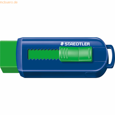 12 x Staedtler Radierer Kunststoff 26x22x86mm mit Schiebehülle sortier von Staedtler