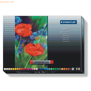 2 x Staedtler Softpastellkreide Karat 36-er Etui von Staedtler