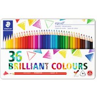 STAEDTLER ergosoft® 157 Buntstifte farbsortiert, 36 St. von Staedtler