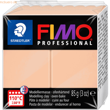 Staedtler Modelliermasse Fimo professional Kunststoff 85g cameo Staedtler Modelliermasse Fimo professional Kunststoff 85g cameo von Staedtler