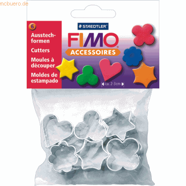 5 x Staedtler Fimo Ausstechform metall 6 Stück von Staedtler