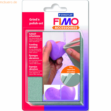 5 x Staedtler Fimo accessoires Schleifschwamm-Set von Staedtler