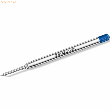 5 x Staedtler Kugelschreibermine easy Flow G2-Format F blau von Staedtler