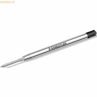5 x Staedtler Kugelschreibermine easy Flow G2-Format F schwarz 5 x Staedtler Kugelschreibermine easy Flow G2-Format F schwarz von Staedtler