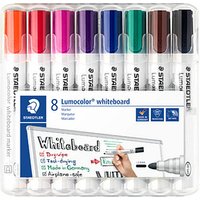 STAEDTLER Lumocolor Whiteboard-Marker farbsortiert 2,0 mm, 8 St. von Staedtler