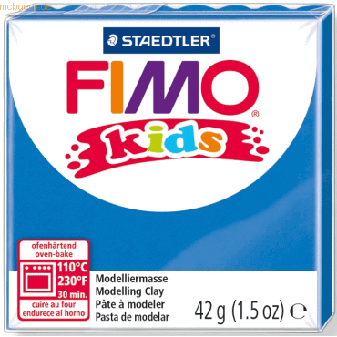 Staedtler Modelliermasse Fimo Kids blau 42g Staedtler Modelliermasse Fimo Kids blau 42g von Staedtler