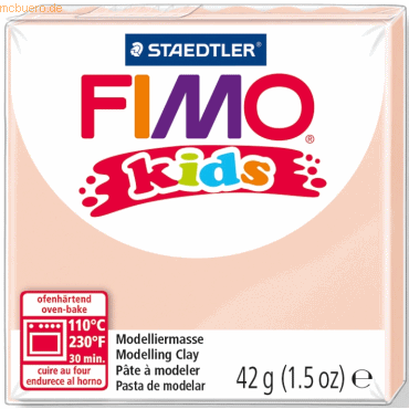Staedtler Modelliermasse Fimo Kids hautfarben 42g Staedtler Modelliermasse Fimo Kids hautfarben 42g von Staedtler