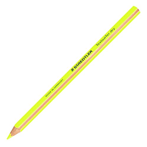 Bleistift Marker flúorescente, Staedtler 128 64 Textsurfer dry gelb von Staedtler