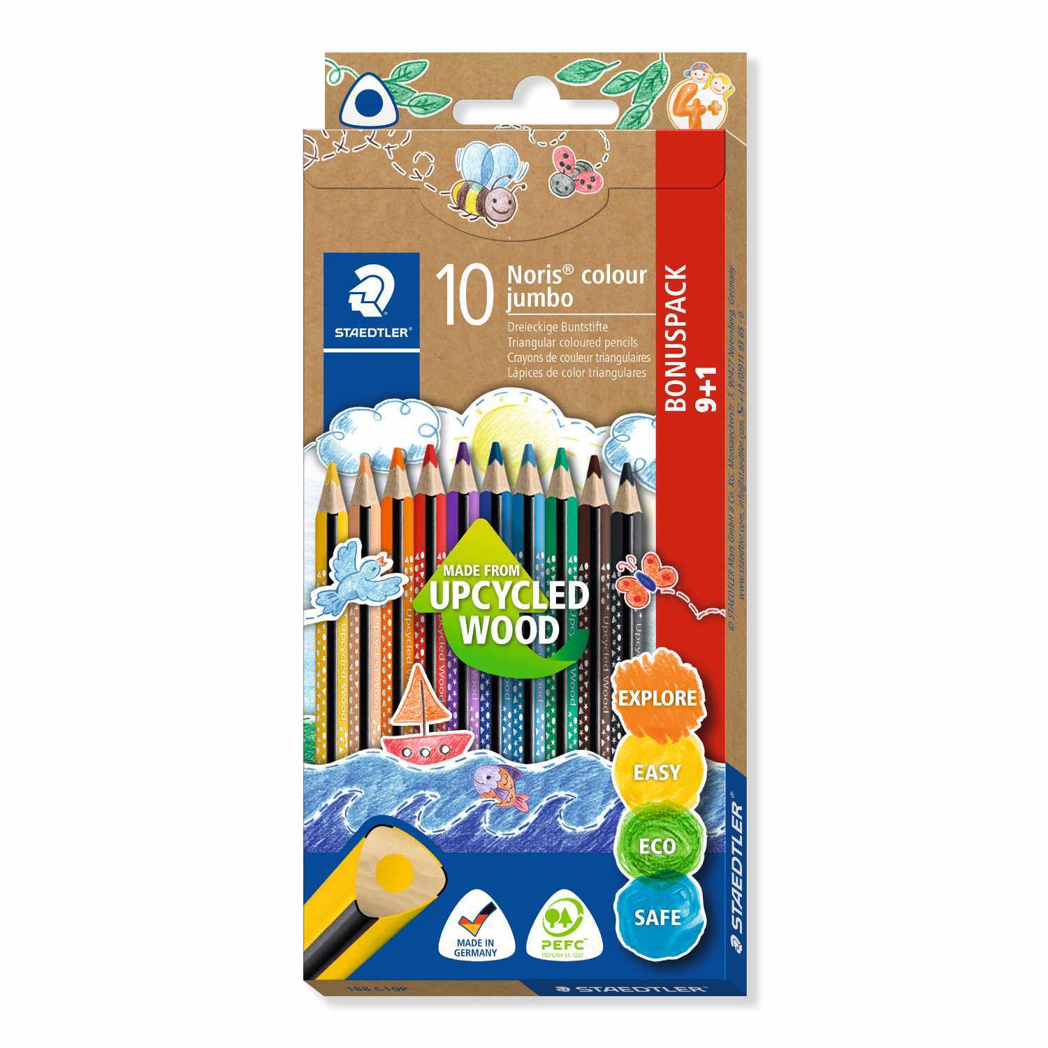 Buntstifte Noris Colour 10 Stück Buntstifte Noris Colour 10 Stück von Staedtler