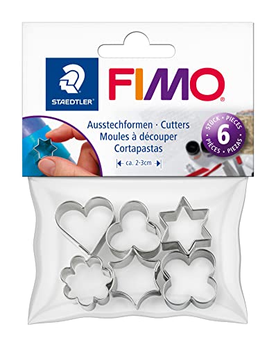 STAEDTLER FIMO Ausstechformen Metall 6St von Staedtler