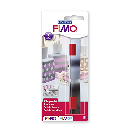 Staedtler FIMO Cutter Nachfüll-Set mit 3 Plattenklingen von Staedtler