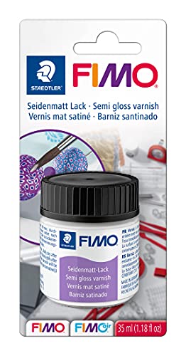 Staedtler FIMO Lack seidenmatt Wasserbasis, 35 ml (1er Pack) von Staedtler