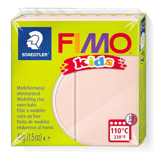 FIMO kids Modelliermasse, ofenh‰rtend, hautfarben, 42 g VE = 1 von Staedtler