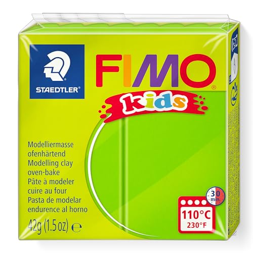 Staedtler FIMO kids Modelliermasse, ofenh‰rtend, hellgr¸n, 42 g VE = 1 Staedtler FIMO kids Modelliermasse, ofenh‰rtend, hellgr¸n, 42 g VE = 1 von Staedtler