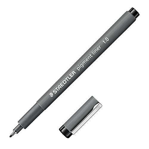 Filzstift STAEDTLER Pigment Liner 1,0 schwarz Nr.308 von Staedtler