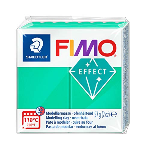 Fimo Effect Nr. 504 - Transparent Grün von Staedtler