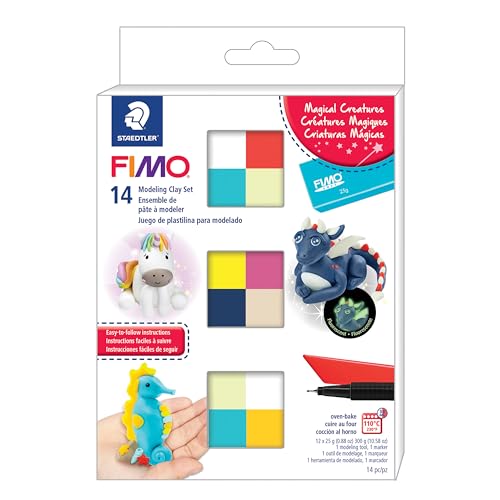 Fimo Professional Soft Polymer Clay 14/Pkg-Magical Creatures Fimo Professional Soft Polymer Clay 14/Pkg-Magical Creatures von Staedtler