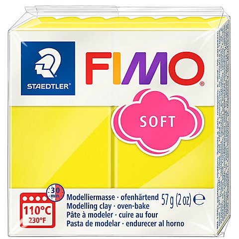 Fimo-Soft, limone, 57 g von Staedtler