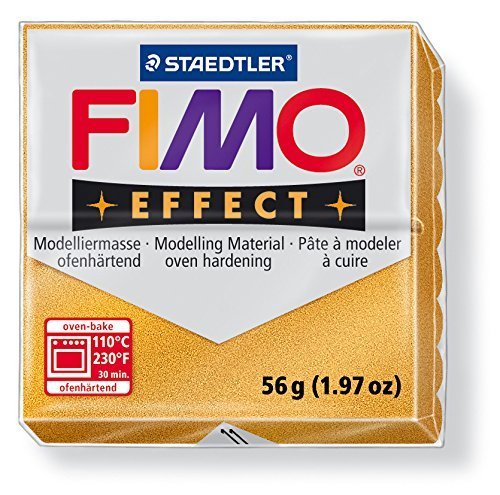 Modelliermasse Fimo effect gold metallic, 57g von STAEDTLER