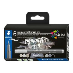 Pigment Brush Pen Grautöne Set Pigment Brush Pen Grautöne Set von Staedtler