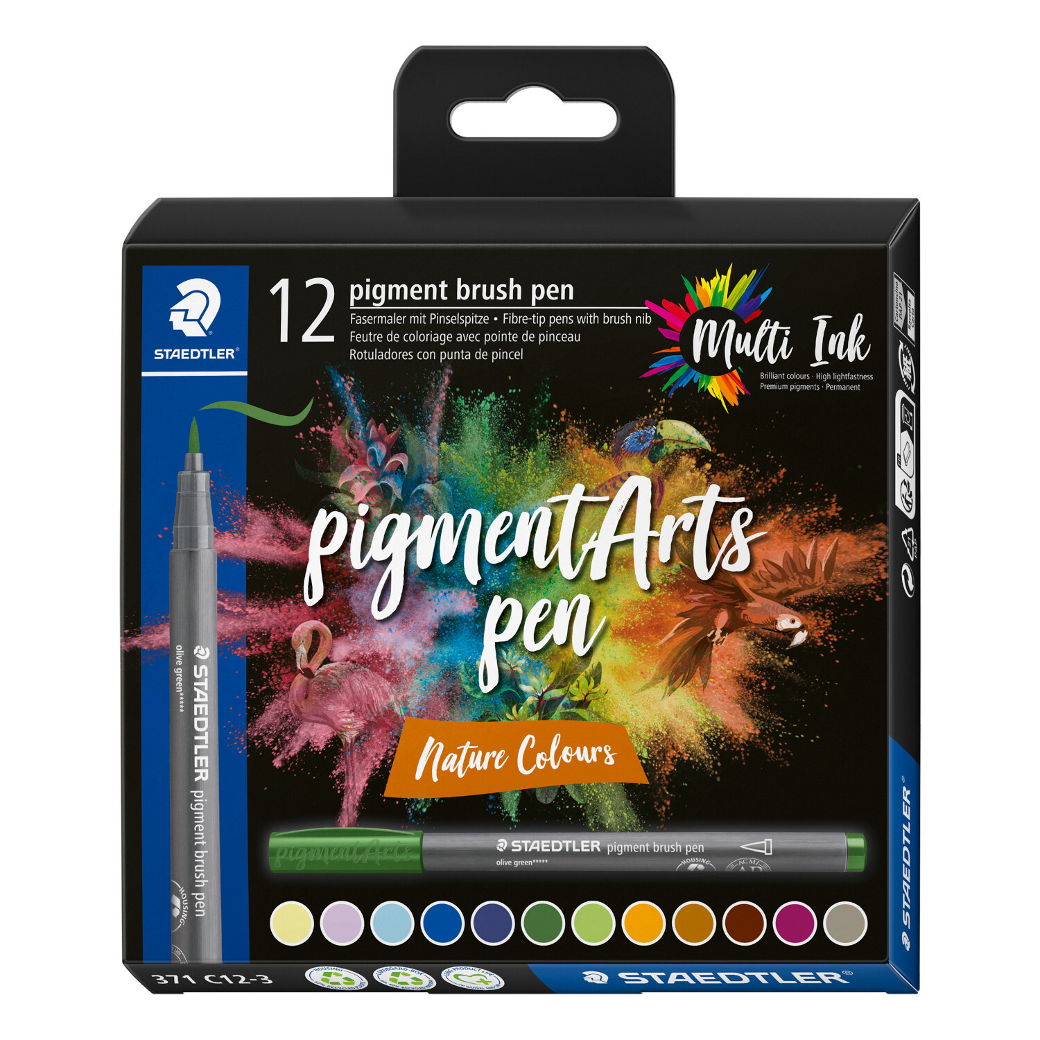 Pigment Brush Pen Nature Set Pigment Brush Pen Nature Set von Staedtler