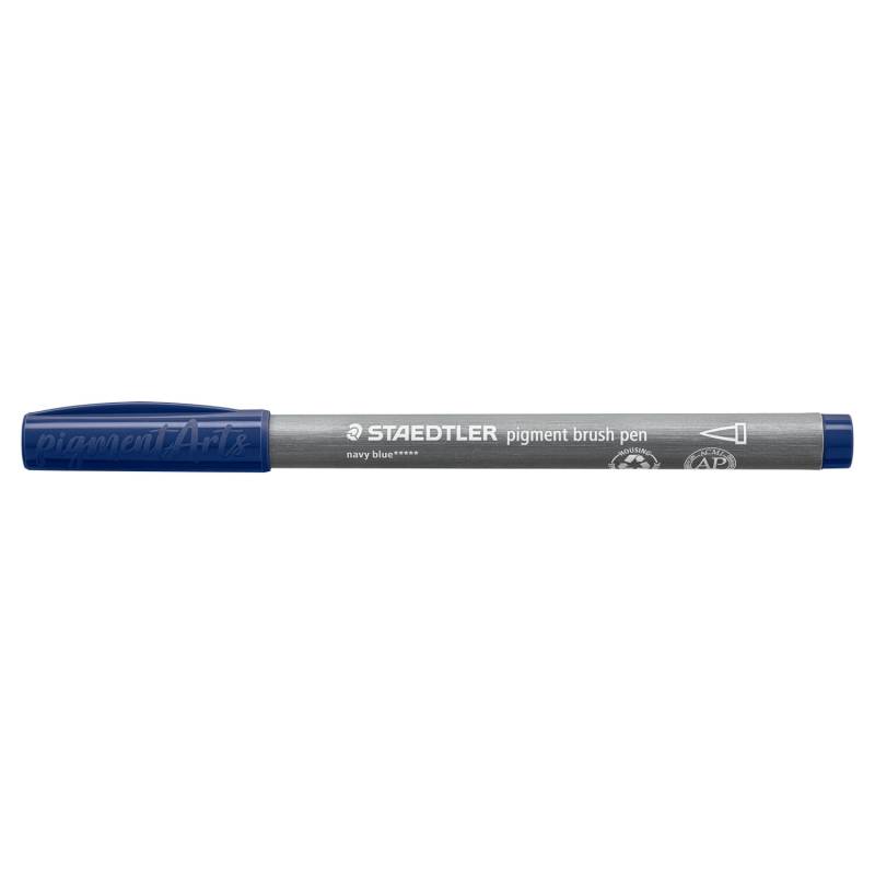 Staedtler Pigment Brush Pen Marineblau von Staedtler