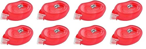 Pritt Kleberoller Compact permanent, hervorragende Klebeleistung, Premium-Band mit Klebstoffwaben, Bandlänge 10 m, Bandbreite 8,4 mm, Spar-Set mit 4 Kleberollern, 9H ZCGPB4X (Packung mit 2) von Staedtler