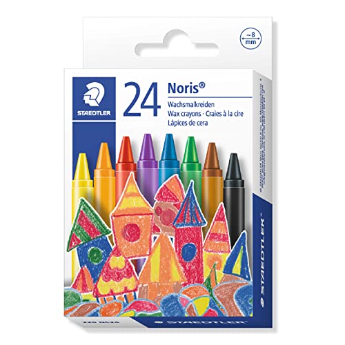 STAEDTLER 220 NC24 - Noris Club Wachsmalkreide, 24 Stück im Etui STAEDTLER 220 NC24 - Noris Club Wachsmalkreide, 24 Stück im Etui von Staedtler