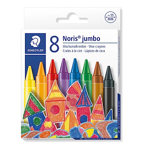 STAEDTLER 229 NC8 jumbo Wachsmalkreiden Noris Club, 8 Stück im Kartonetui STAEDTLER 229 NC8 jumbo Wachsmalkreiden Noris Club, 8 Stück im Kartonetui von Staedtler
