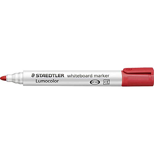 STAEDTLER 351-2 Whiteboard-Marker Lumocolor, Rot, 1 Stück von Other