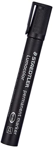 STAEDTLER 352-9 Lumocolor Permanentmarker, nachfüllbar, schwarz, 1 Stück STAEDTLER 352-9 Lumocolor Permanentmarker, nachfüllbar, schwarz, 1 Stück von STAEDTLER