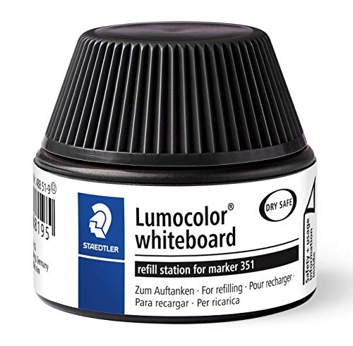 STAEDTLER 488 51-9 Tinte für Marker Lumocolor refill station, 30 ml, schwarz von Staedtler