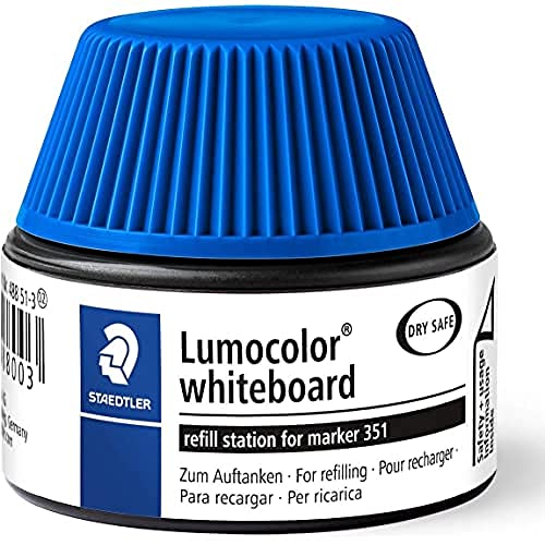 STAEDTLER 488 51 Lumocolor whiteboard marker Nachfüllstation für 351/351 B, blau STAEDTLER 488 51 Lumocolor whiteboard marker Nachfüllstation für 351/351 B, blau von STAEDTLER
