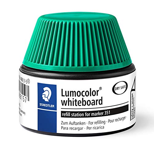 STAEDTLER 488 51 Lumocolor whiteboard marker Nachfüllstation für 351/351 B, grün STAEDTLER 488 51 Lumocolor whiteboard marker Nachfüllstation für 351/351 B, grün von Staedtler