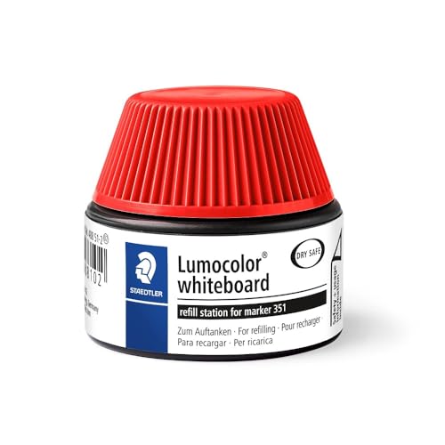 STAEDTLER 488 51 Lumocolor whiteboard marker Nachfüllstation für 351/351 B, rot STAEDTLER 488 51 Lumocolor whiteboard marker Nachfüllstation für 351/351 B, rot von Staedtler