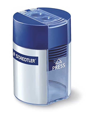 STAEDTLER 512 001 Doppelspitzdose rund, 10 Stück in Kartonschachtel von STAEDTLER