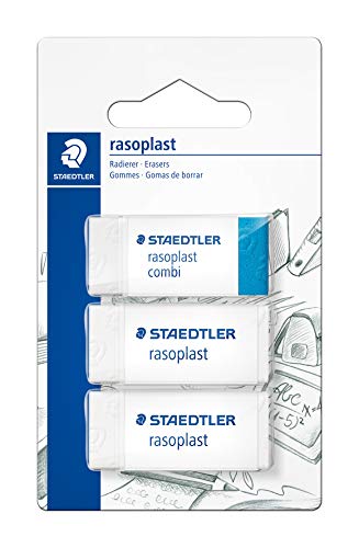 STAEDTLER 526-S BK3D Radierer Blisterkarte mit 2 ST rasoplast STAEDTLER 526-S BK3D Radierer Blisterkarte mit 2 ST rasoplast von Staedtler