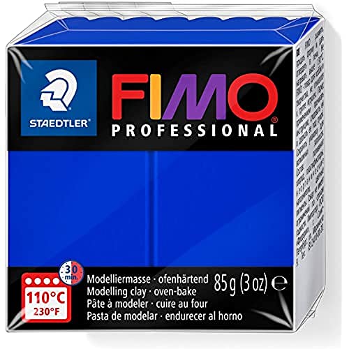 STAEDTLER 8004-33 - Fimo Professional Normalblock, 85 g, ultramarin von Staedtler