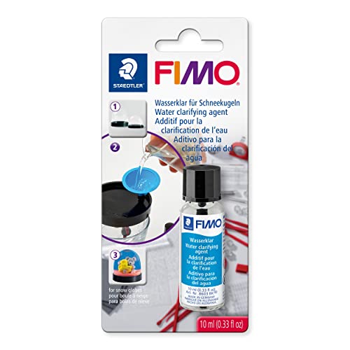 STAEDTLER 8603 BK Fimo Zubehör Wasserklar (Blisterkarte) 10ml, transparent von Staedtler