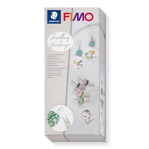 STAEDTLER 8625 SET2 ST, Zubehör Fimo Schmuckkomponenten-Set, Standard STAEDTLER 8625 SET2 ST, Zubehör Fimo Schmuckkomponenten-Set, Standard von Staedtler
