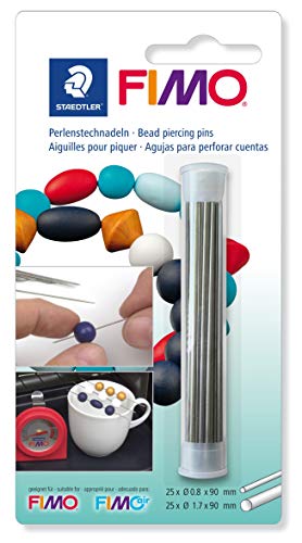 STAEDTLER 8712 20 FIMO Accessoires Perlenstechnadeln im Kunststoffrohr, 50 Stück STAEDTLER 8712 20 FIMO Accessoires Perlenstechnadeln im Kunststoffrohr, 50 Stück von Staedtler