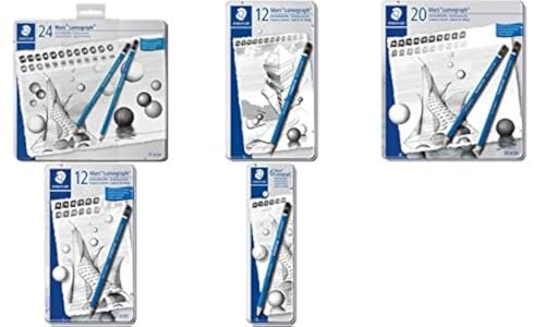 STAEDTLER Bleistift Mars Lumograph, 6er Metalletui, Sie erhalten 1 Packung, Packungsinhalt: 6 er Etui STAEDTLER Bleistift Mars Lumograph, 6er Metalletui, Sie erhalten 1 Packung, Packungsinhalt: 6 er Etui von Staedtler