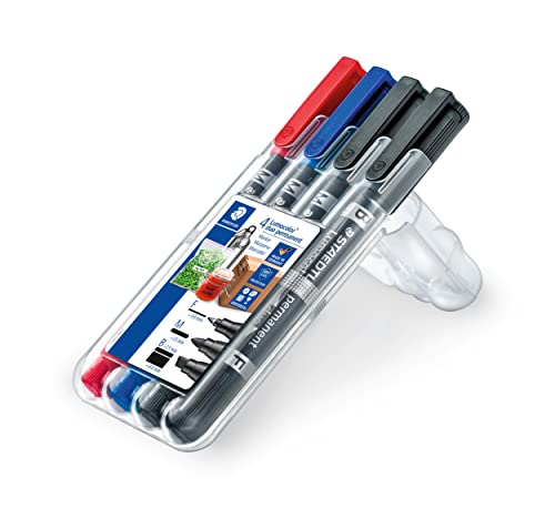 STAEDTLER Doppel-Marker-Set "Home Edition" Lumocolor duo permanent 348, für viele im Haushalt anfallende Beschriftungen, wasserfest, Made in Germany, 348 SWP4, bunt STAEDTLER Doppel-Marker-Set "Home Edition" Lumocolor duo permanent 348, für viele im Haushalt anfallende Beschriftungen, wasserfest, Made in Germany, 348 SWP4, bunt von Staedtler