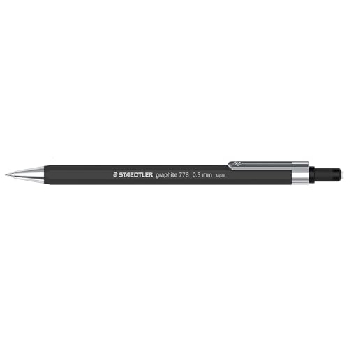 STAEDTLER Druckbleistift Graphite, 0,5 mm, Schwarz von STAEDTLER