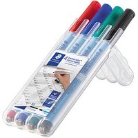 STAEDTLER Folienstifte farbsortiert non-permanent 4 St. von Staedtler