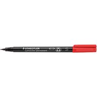 STAEDTLER Lumocolor Folienstift rot 0,4 mm permanent von Staedtler