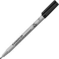 STAEDTLER Lumocolor Folienstift schwarz 0,6 mm non-permanent von Staedtler